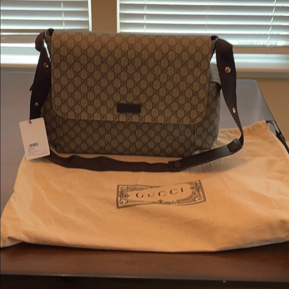 Gucci diaper bag